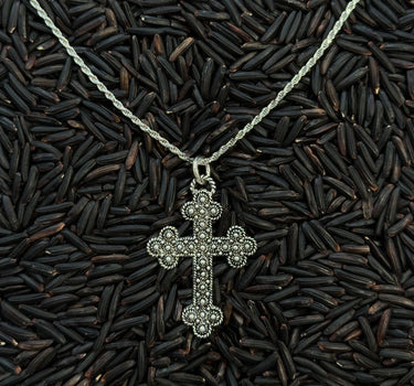 Pendentif Croix Ninna & chaine Mamiechoute