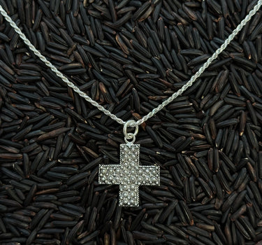 Pendentif Croix Nonna & chaine Mamiechoute