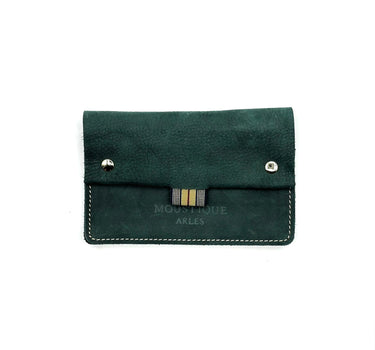 porte carte double pressions