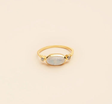 Bague Soulhia milky aqua