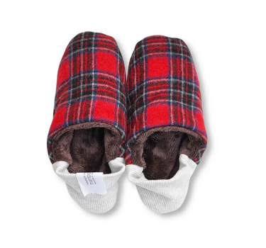 Chausson Shaggy Tartan X Micro Boa