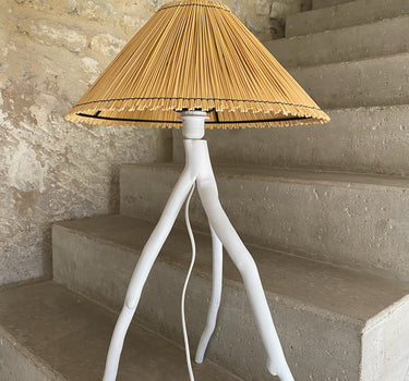 Grande lampe Branche - Blanc