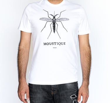 Tee-shirt Blanc Moustique