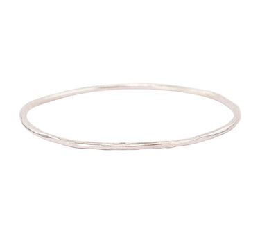 Bracelet jonc brindilles - Argent