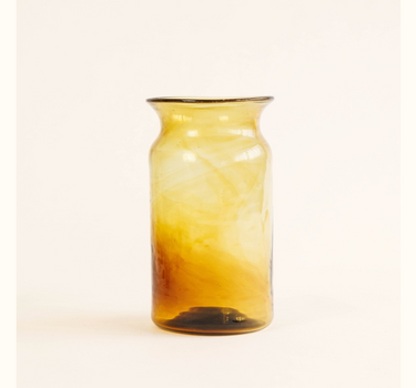Vase Collerette Ambre