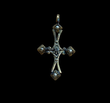 Croix perles