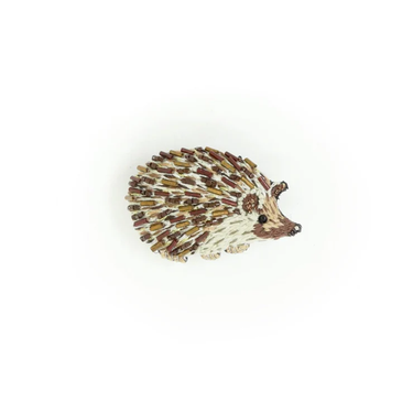 Broche vintage Cyclope Paris en méta doré représentant un hérisson | COCAGNE DE SORT Broche vintage Cyclope Paris en méta doré représentant un hérisson | COCAGNE DE SORT