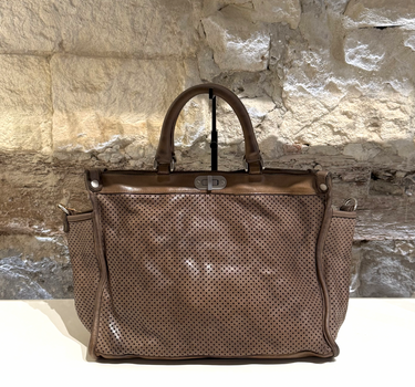 Sac Glamour Dots - Sugar beige