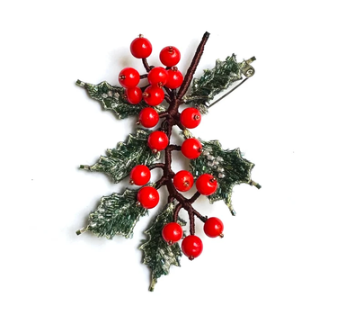 Broche Houx Blessed Holly
