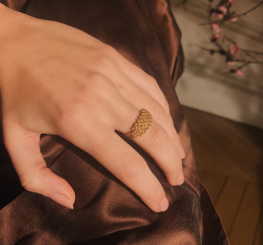 Bague - Mamitéou Argent plaqué or