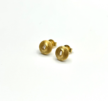 Boucles d'oreilles Aimana Puce