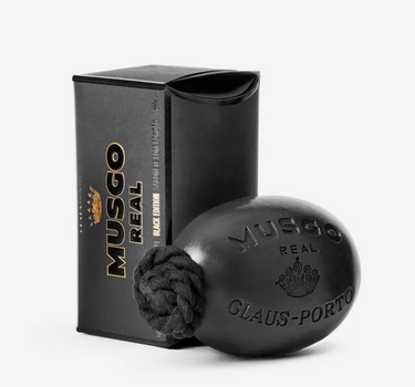 Claus Porto - Savon Musgo real on a ropa black