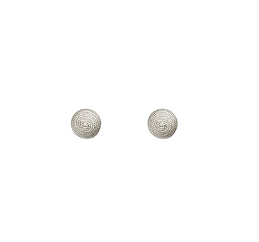 Boucles d'oreille Tita - Argent blanchi