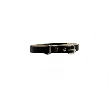 Ceinture double en cuir Noir