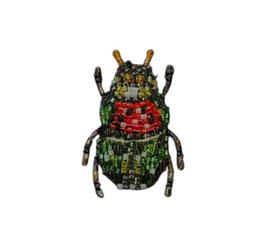Broche Scarabée  Rainbow scarab