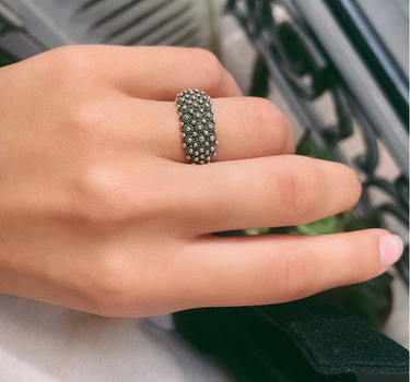 Bague - Mamitéou Argent bruni