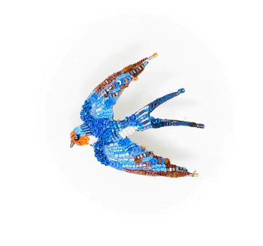 Broche Hirondelle Flying Swallow