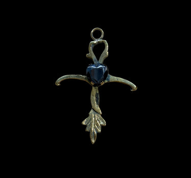 Croix coeur miroir