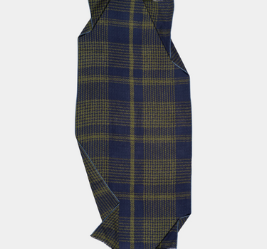 Étole Tweed check AI-Marine