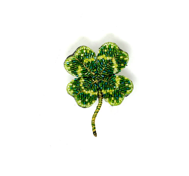 Broche  Trèfle vintage clover