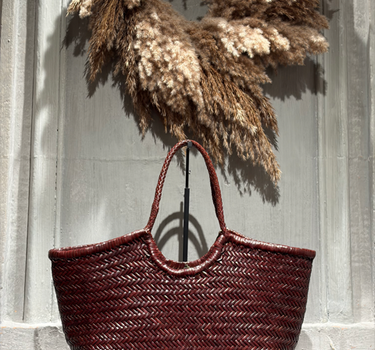 Grand sac Nantucket en cuir  bruciato