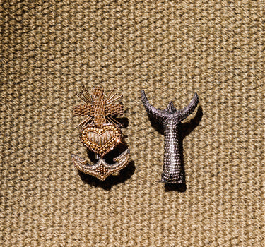 Broche Croix Camarguaise