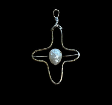 Croix grosse perle