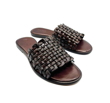 Mules Zig Zag Dark brown