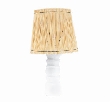 Lampe Tribale - Blanc